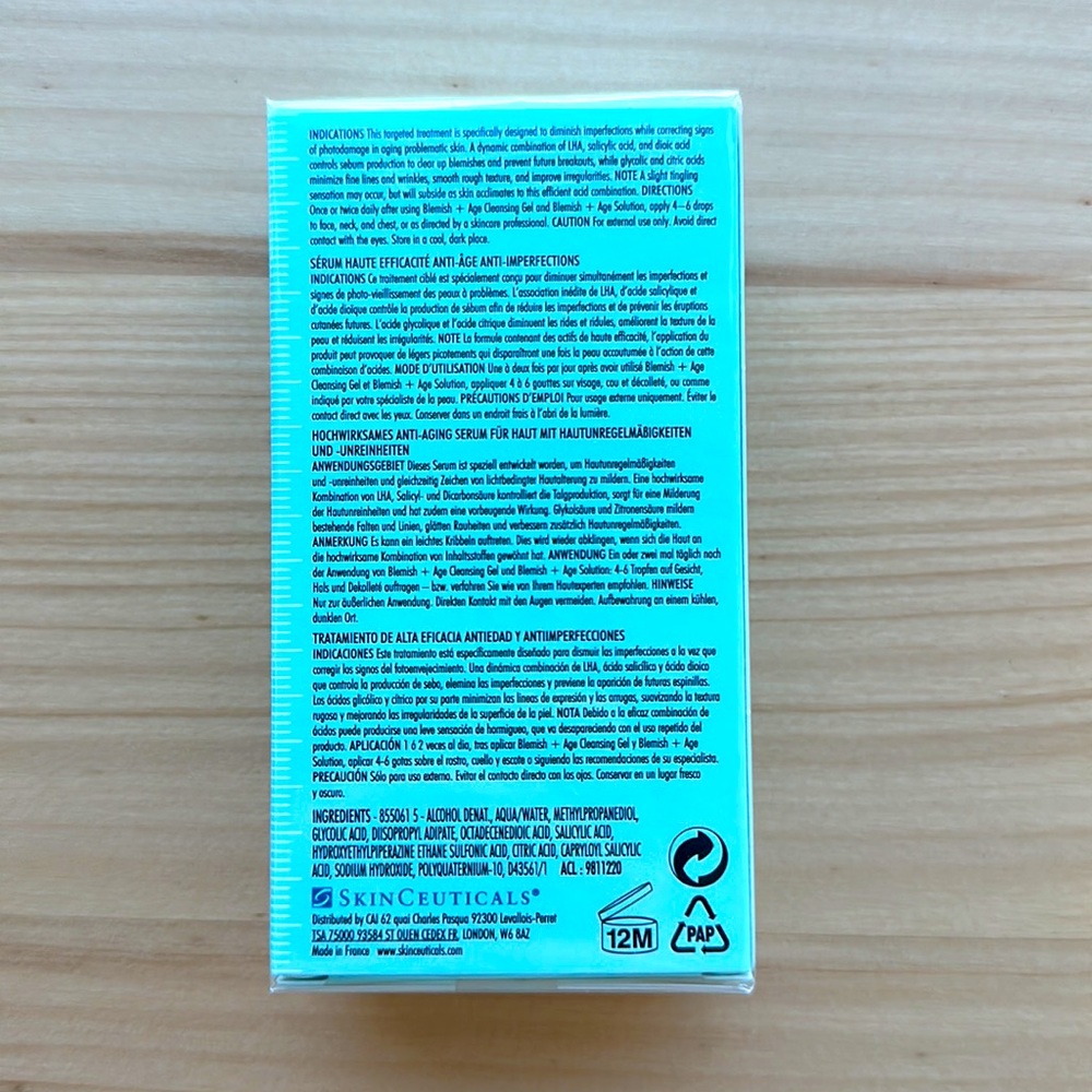 BRAND NEW SkinCeuticals BLEMISH AND AGE DEFENSE SALICYLIC ACID SERUM - Picture 11 of 14